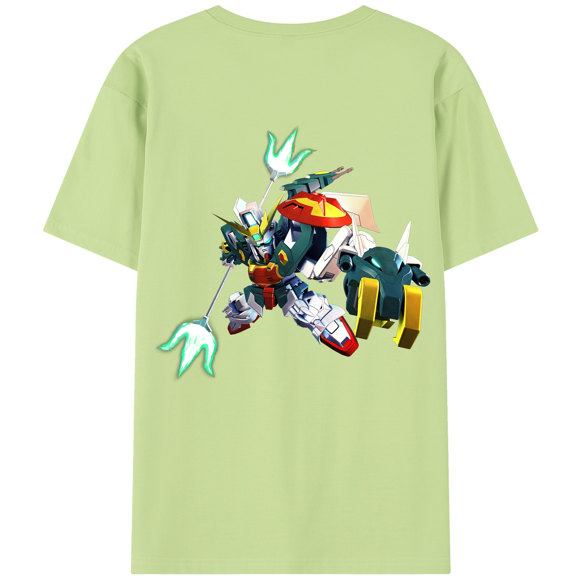 （画像用） 機動戦士ガンダム Mobile Suit Gundam 綿100％半袖Tシャツ（背面プリント）
